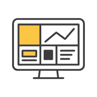All-in-one property management dashboard icon